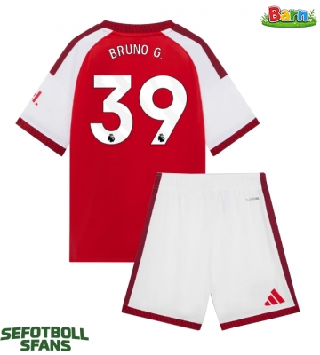 Arsenal Bruno Guimaraes #39 Hemmaställ Barn 2026-27 Kortärmad (+ Korta byxor)